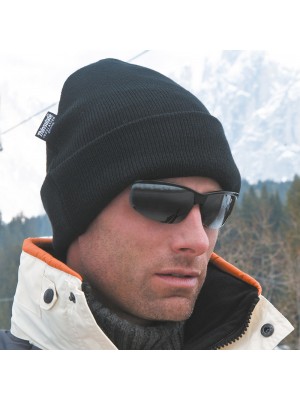 Plain Woolly ski hat with Thinsulate™ insulation Result 340 GSM